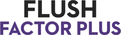 Flush Factor Plus logo